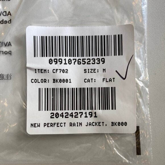 J. Crew Perfect Rain Coat Medium Black Rain Jacket - Picture 4 of 9